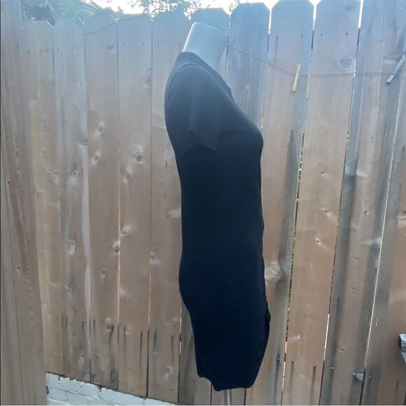 T Alexander Wang  Ruched black Minidress size xs - Picture 3 of 10